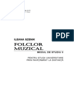 Folclor Muzical Modul II