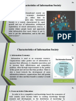 1.12 Characteristics of Information Society