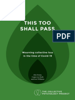 This Too Shall Pass: Mourning Collective Loss in The Time of Covid-19