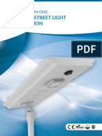 Solar Led Street Light Specification: All in One