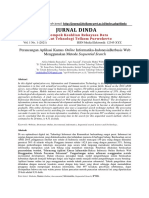 Jurnal Dinda: Perancangan Aplikasi Kamus Online Informatika-Indonesiaberbasis Web Menggunakan Metode Sequential Search