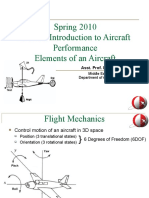 Spring 2010 AE172: Introduction To Aircraft Performance Elements of An Aircraft