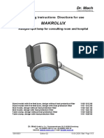 Dr. Mach Makrolux - User Manual