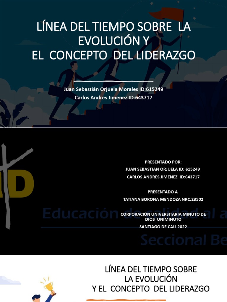 Línea del Tiempo del Liderazgo | PDF | Liderazgo | Ciencia cognitiva