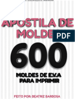 600 Moldes para Eva