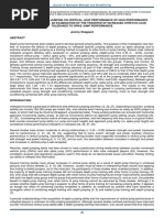 The Effects of Depth Jumping On Vertical Leap Performance of High Performance Volleyball Players