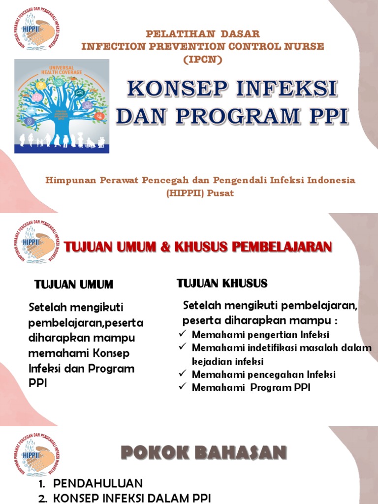 Pelatihan Pencegahan Infeksi HIPPII | PDF | Kesehatan Holistik
