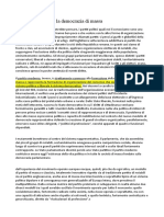 Il Partito Moderno e La Democrazia Di Massa