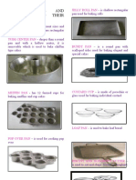 Baking Tools and Equipment and Their Uses: Cake Pan