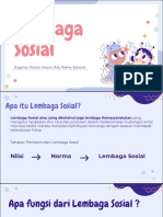 Materi IPS Lembaga Sosial