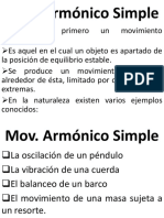 Movimiento Armónico Simple