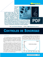 Control de Sonoridad