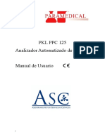 PKL PPC 125 Manual de Usuario Español