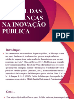 O Papel Da Liderança Na Inovação Pública