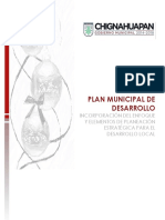 Plan Municipal de Desarrollo Chignahuapan 2014 2018