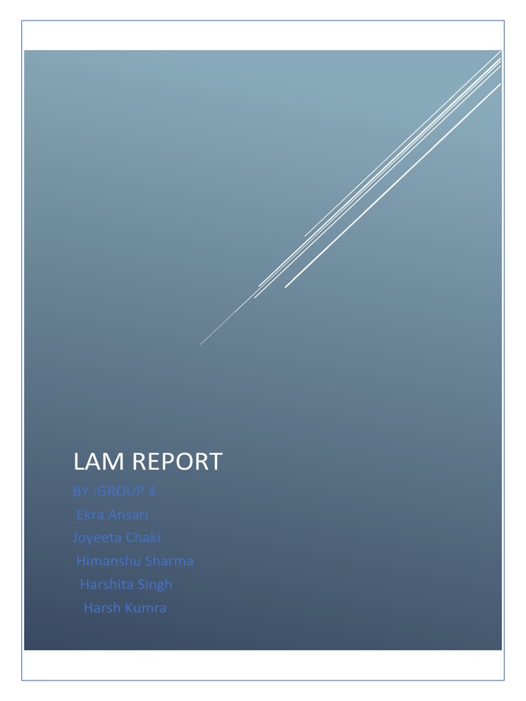 Lam - Group 4 - Sec B - Case Report | PDF | Negligence | Consumer ...