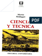 Martin Heidegger - Ciencia y Técnica