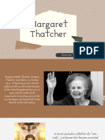 Margaret Thatcher: Done By: Yelikbayeva Yeldana