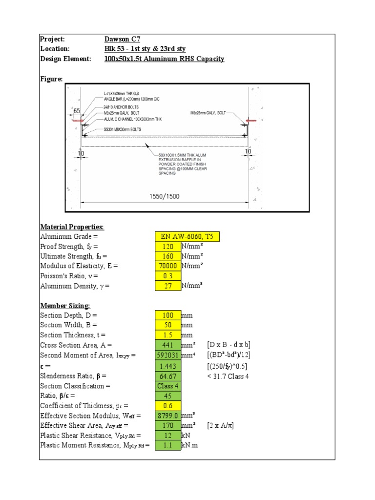 Project: Dawson C7 Location: BLK 53 - 1st Sty & 23rd Sty Design Element ...