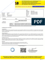 Covid 19 Negative: Test Name Value Unit Bio Ref - Interval