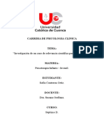 Un Caso de Relevancia - Trastorno Facticio en Un Adolescente Final