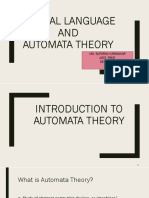 Formal Language and Automata Theory