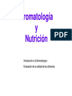 Introduccion A La Bromatologia