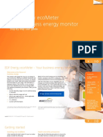 Edf Energy Ecometer Your Business Energy Monitor: Step-By-Step User Guide