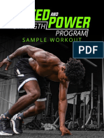 Strength Workout For Speed Sample