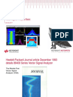 Topic 2 - Vector Signal Analysis Fundamental, Keysight