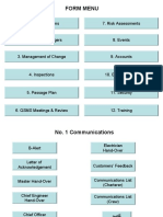 Forms Menu Organization