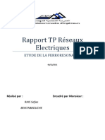 Rapport TP Réseaux Electriques RAIS