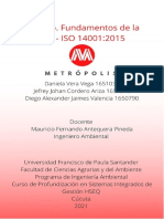 SUPERMERCADO METRÓPOLIS MODULO FUNDAMENTOS DE LA NTC ISO 14001 2015