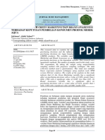 Green Marketing and Brand Awareness Impact on Consumer Purchasing Decisions for Aqua Branded Bottled Drinking Water Products