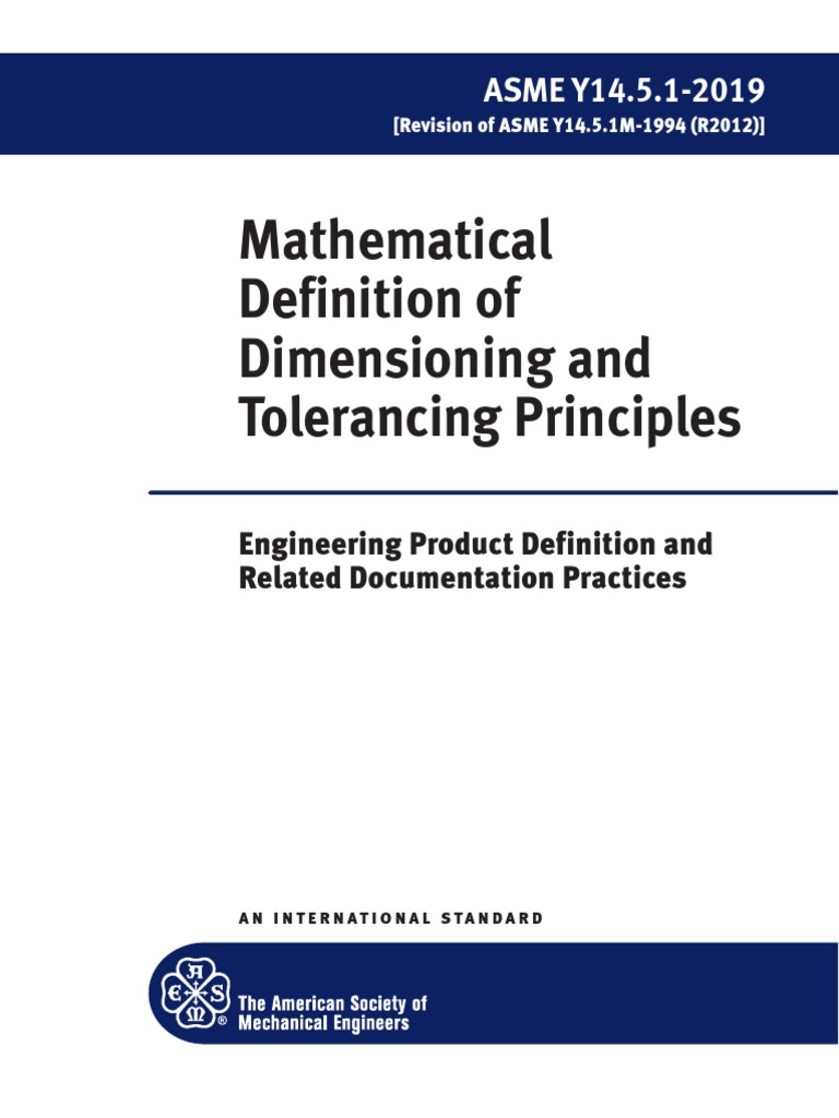 Asme Y14 5 Gd t Standards Pdf
