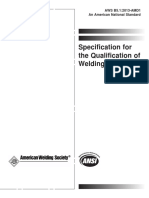 Specification For The Qualification of Welding Inspectors: AWS B5.1:2013-AMD1 An American National Standard