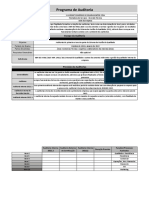 Programa de Auditoria