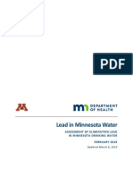 Assessment of Eliminating Lead in Minnesota Drinking Water February 2019