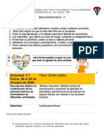 1o SEMANA 26 Al 30 2020-2021 EDUCACION FISICA OCTUBRE