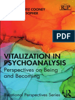 Vitalization in Psychoanalysis Perspectiv - Amy Schwartz Cooney