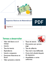 Unidad 2 - Aspectos Básicos de Matemática Financiera.