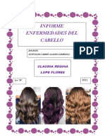 Informe de Enfermedades Del Cabello