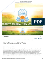 Guru Nanak and The Yogis - 3HO Foundation