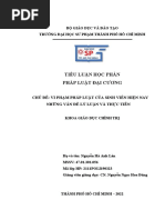 MỘT SỐ DẠNG BÀI TẬP PHÁP LUẬT ĐẠI CƯƠNG | PDF