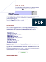 Comprobando opciones PDF en PHP