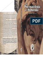 Psicopatologia Del Homicidio - Pedro Velazco Cruz