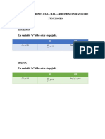 Restricciones de Dominio y Dominio de Imagen