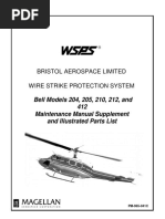 Bell 505 WSPS Maintenance Manual | PDF | Screw | Corrosion