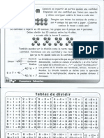 Cuaderno Con Ejercicios de Divisiones