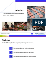 Red Meat Manufacture: An Interactive Powerpoint Presentation For A-Level Students